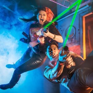 Bedrijfsuitje Arrangement A: LASERS € 20,50 p.p.